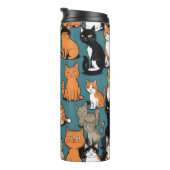 Bouteilles Isothermes J'aime absolument les chats (Tourné sur la droite)