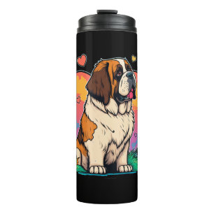 Bouteilles Isothermes J'Aime Mon Saint-Bernard Chien