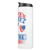 Bouteilles Isothermes J'aime Yorkies et les USA 01 (Tourné sur la droite)