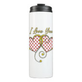 Bouteilles Isothermes J'aime You Design (Devant)