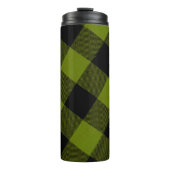 Bouteilles Isothermes Jardin à carreaux vert Buffalo (Devant)