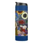 Bouteilles Isothermes Jardin aux fleurs de Dragon Elf (Tourné sur la droite)