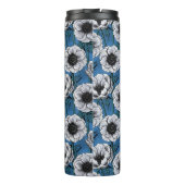 Bouteilles Isothermes Jardin d'anémone blanc (Dos)