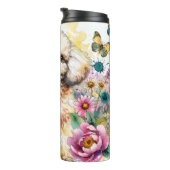 Bouteilles Isothermes Jardin d'aquarelle des canicules (Tourné sur la droite)