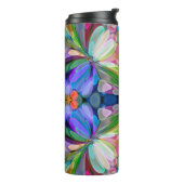 Bouteilles Isothermes Jardin de Fleur sauvage de libellules Abstrait Flo (Tourné sur la gauche)