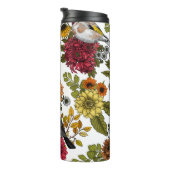 Bouteilles Isothermes Jardin d'oiseaux et de fleurs 1 (Tourné sur la droite)