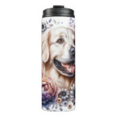 Bouteilles Isothermes Jardin doux de Golden Retriever (Devant)