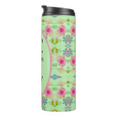 Bouteilles Isothermes Jardin Éclectique Enchantant : Beauté Florale Dive (Tourné sur la droite)