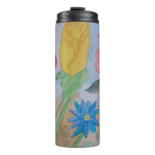 Bouteilles Isothermes Jardin fleuri d'été