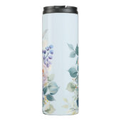 Bouteilles Isothermes Jardin Floral bleu français (Dos)