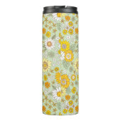 Bouteilles Isothermes Jardin Floral Jaune Motif (Dos)