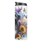 Bouteilles Isothermes Jardin gai de Lhasa Apso (Tourné sur la droite)