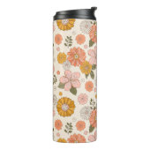 Bouteilles Isothermes Jardin rose et orange Motif (Tourné sur la gauche)