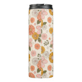 Bouteilles Isothermes Jardin rose et orange Motif (Dos)