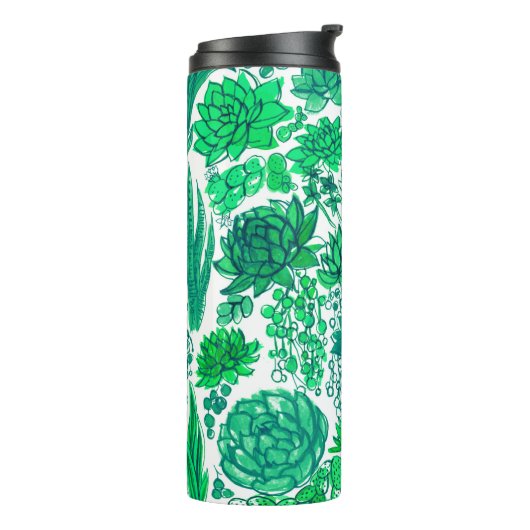 Bouteilles Isothermes Jardin succulent (Tourné sur la gauche)