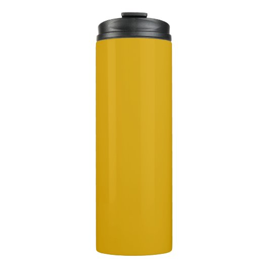 Bouteilles Isothermes Jaune Moutarde (Devant)