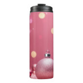 Bouteilles Isothermes J'aurai un caisson thermique de Noël rose (Devant)