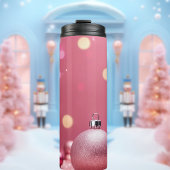 Bouteilles Isothermes J'aurai un caisson thermique de Noël rose