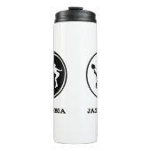 Bouteilles Isothermes Jazzambia Yin Yang Mug thermique (Devant)