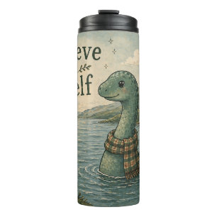 Bouteilles Isothermes Je crois en moi-même Loch Ness Monster fantaisiste