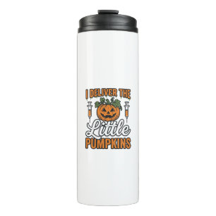 Bouteilles Isothermes Je livre les petits citrouilles Halloween Nurse Sh