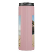 Bouteilles Isothermes Je nous aime Script Photo rose et blanc (Dos)