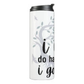 Bouteilles Isothermes Je peux faire des choses difficiles (Arbre de Vie  (Tourné sur la gauche)