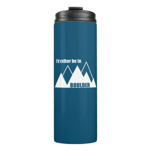 Bouteilles Isothermes Je préfère être à Boulder Colorado Mountain