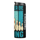 Bouteilles Isothermes Je préfère être Bowling Graphic (Tourné sur la droite)