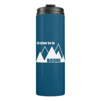 Je préférerais être à Boone North Carolina Mountai