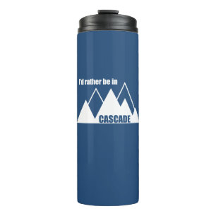 Bouteilles Isothermes Je préférerais être à Cascade Idaho Mountain