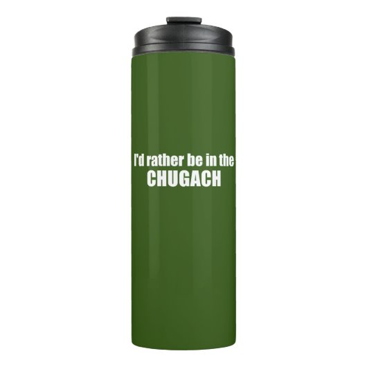 Bouteilles Isothermes Je Préférerais Être Dans Le Chugach (Devant)