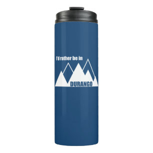 Bouteilles Isothermes Je Préférerais Être Dans Les Montagnes Durango Col