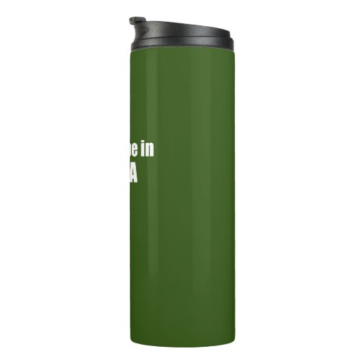 Bouteilles Isothermes Je Préférerais Être En Acadie (Tourné sur la droite)