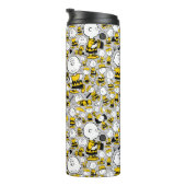 Bouteilles Isothermes Je Suis Charlie Motif Brown (Tourné sur la droite)