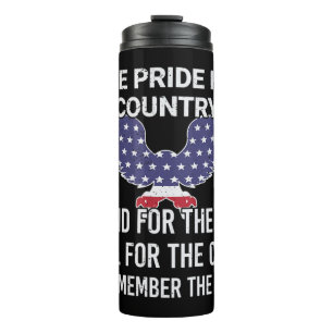 Bouteilles Isothermes Je suis fier de mon pays Vétérinaire Patriot Ameri