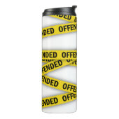 Bouteilles Isothermes Je suis offensé que la police ne croise pas (Tourné sur la gauche)