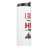 Bouteilles Isothermes Je suis payé pour faire du mal aux gens (Tourné sur la gauche)