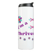 Bouteilles Isothermes Je suis Thriver ! (Tourné sur la gauche)