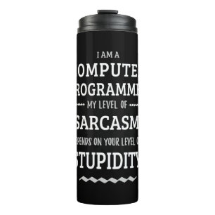 Bouteilles Isothermes Je Suis Un Programmeur Informatique