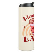 Bouteilles Isothermes Je T'Aime Un Latte (Tourné sur la gauche)