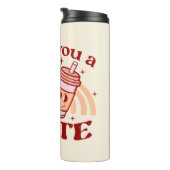 Bouteilles Isothermes Je T'Aime Un Latte (Tourné sur la droite)