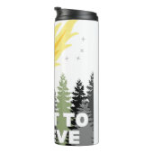 Bouteilles Isothermes Je veux croire Tumbler Astéroïde (Tourné sur la droite)