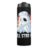 Bouteilles Isothermes Je vous poignarderai un t-shirt, infirmière fantôm (Devant)