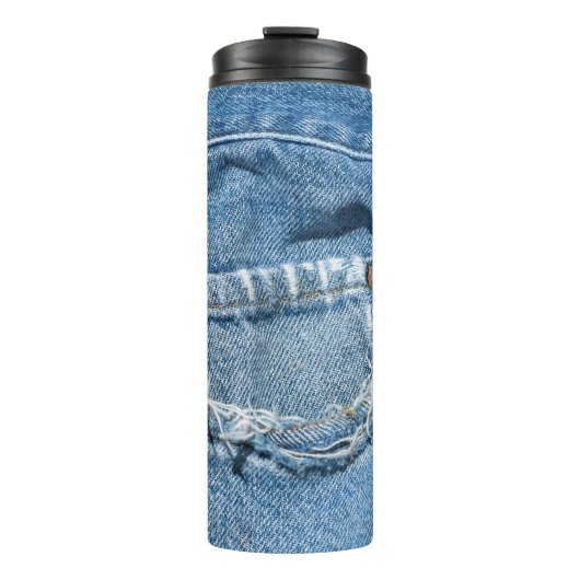 Bouteilles Isothermes Jeans usés (Devant)