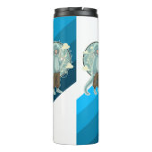 Bouteilles Isothermes Jellyfish Boy Anime Coffee Art (Dos)