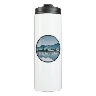 Bouteilles Isothermes Jenny Lake Grand Teton National Park Réflexion