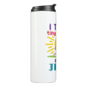 Bouteilles Isothermes J'Enseigne À Des Humains Minuscules Sur L'École Du (Tourné sur la gauche)