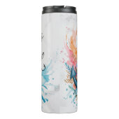 Bouteilles Isothermes Jésus : Ancre, âme, espoir floral (Dos)