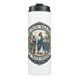 Bouteilles Isothermes Jésus Apologétique Théologie Chemise Nerd Foi